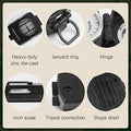 INMAKER Compass, Compass Hiking with Survival Whistle, Luminous Compass Gift for Kids, Apply to Outdoor Survival, Camping and Navigation