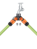 8599 Claber Double tap connector