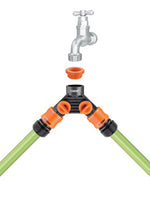 8599 Claber Double tap connector