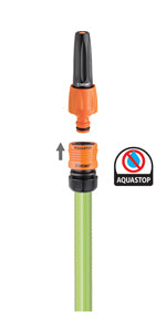 8603 Claber 1/2” Automatic Coupling W / Aquastop