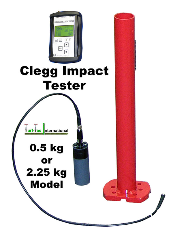 Clegg Impact Tester 2.25 kg Model - 0 to 150 Gravities (+/- 1% or 1.5 G Accuracy)- For Athletic fields (natural grass fields & synthetic turf fields) New Bluetooth Model with hard Factory case