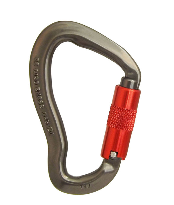 ISC Karabiner Gecko Aluminum - Supersafe (Triple-lock)