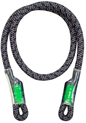 Rope Logic Eye & Eye Prusik Cord G Spliced 8mm x 28" Bee Line Black