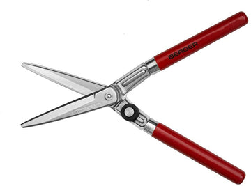 Berger 2510 Topiary hedge shears with beech wood handle garden shear with self-sharpening blades, length 45 cm