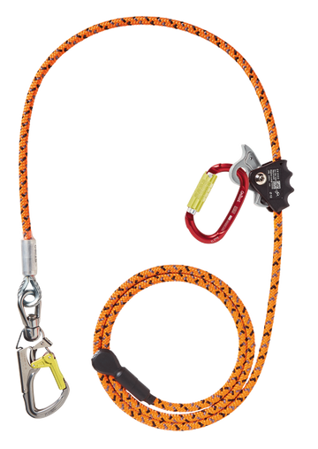 Courant lanyard Stileo with adjuster, 1 Axxis TL and 1 Snapo Twist