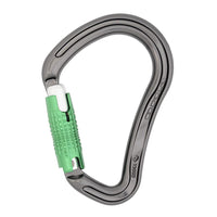 DMM Boa 30kN Locksafe Carabiner – Titanium/Green